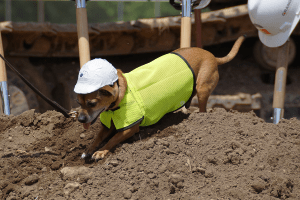 Ingham County Animal Control - Groundbreaking Ceremony 2018 - Granger Construction 007