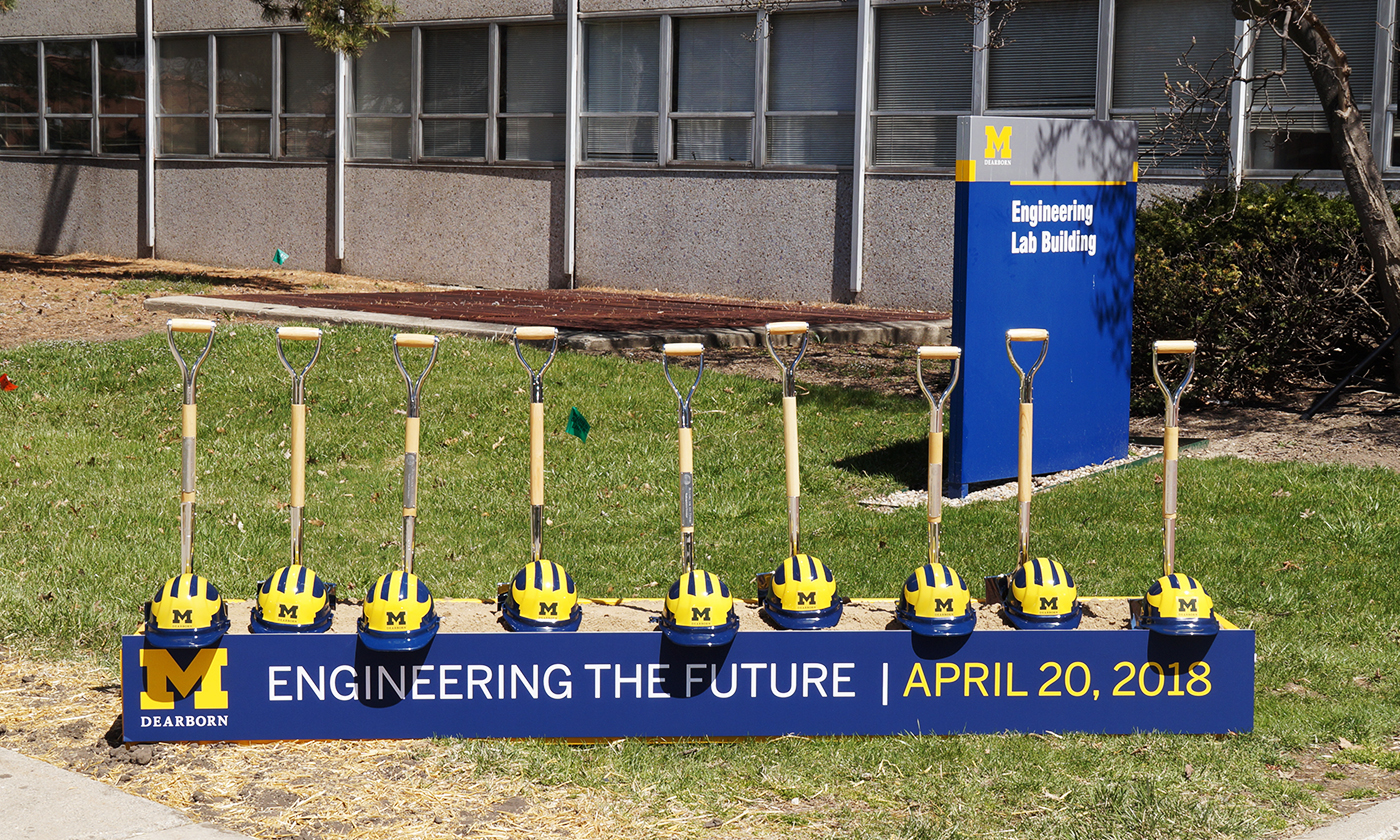 U-M Dearborn Engineering Lab Building Project Breaks Ground