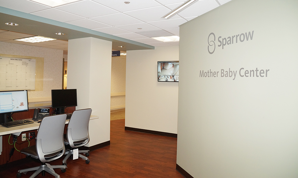 sparrow hospital birth announcements