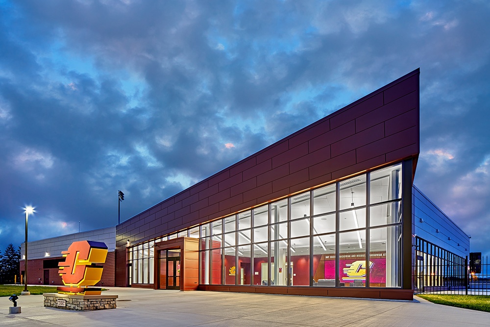 Higher Education Construction - Central Michigan University Chippewa Champions Alumni Center