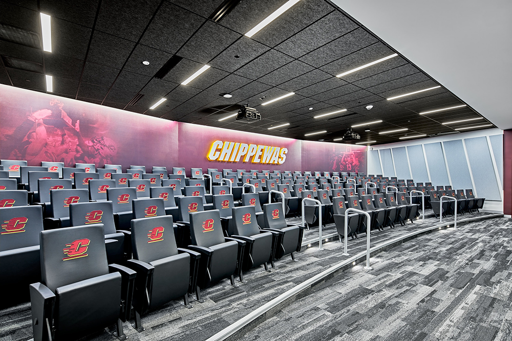 Higher Education Construction - Central Michigan University Chippewa Champions Alumni Center
