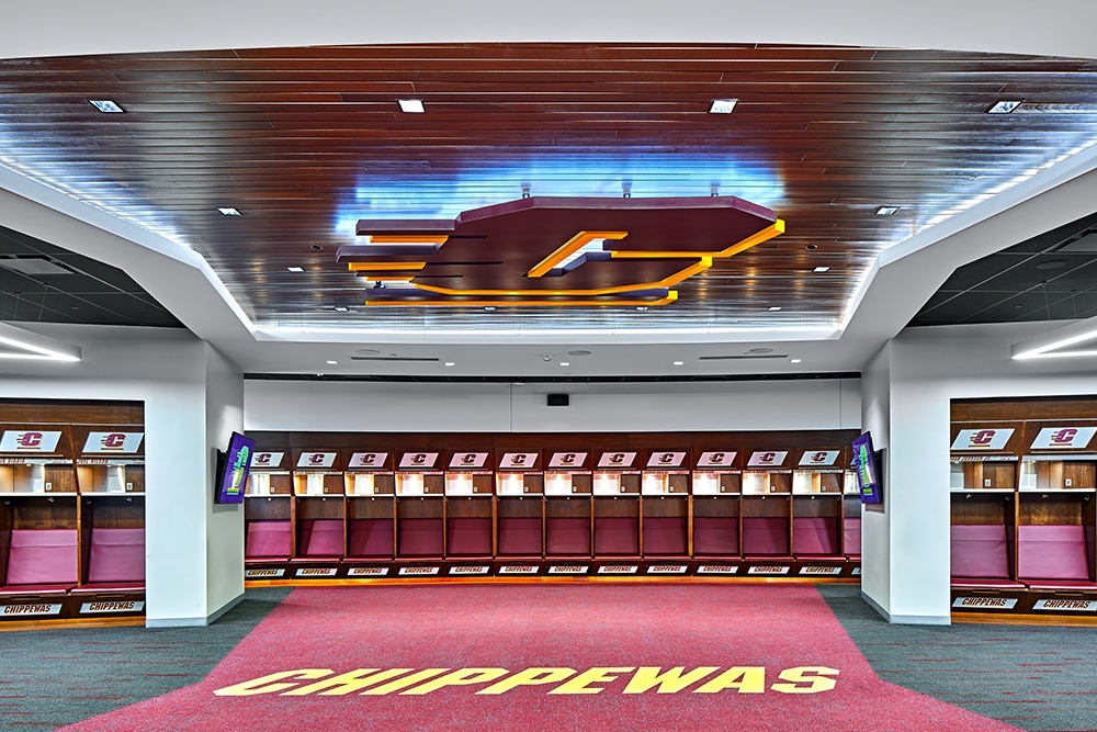 Higher Education Construction - Central Michigan University Chippewa Champions Alumni Center