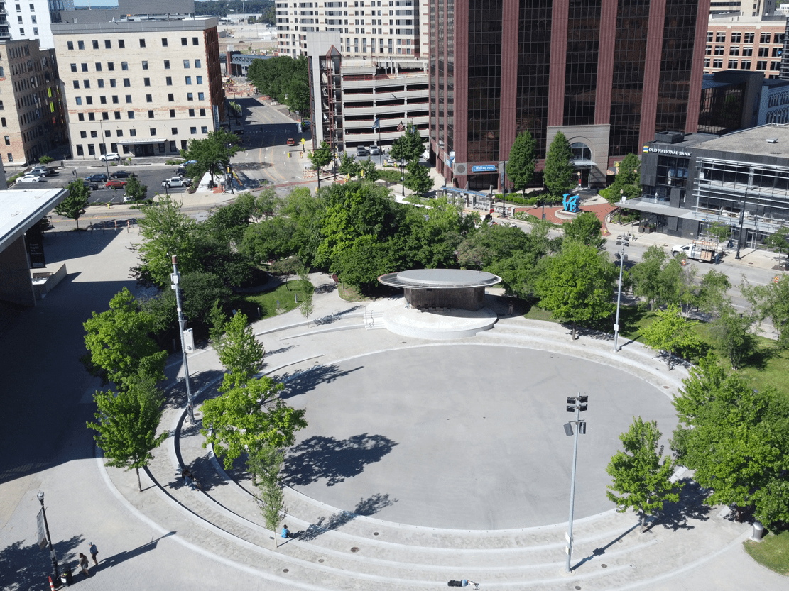 Civic & Municipal Construction - City of Grand Rapids Rosa Parks Circle Improvements