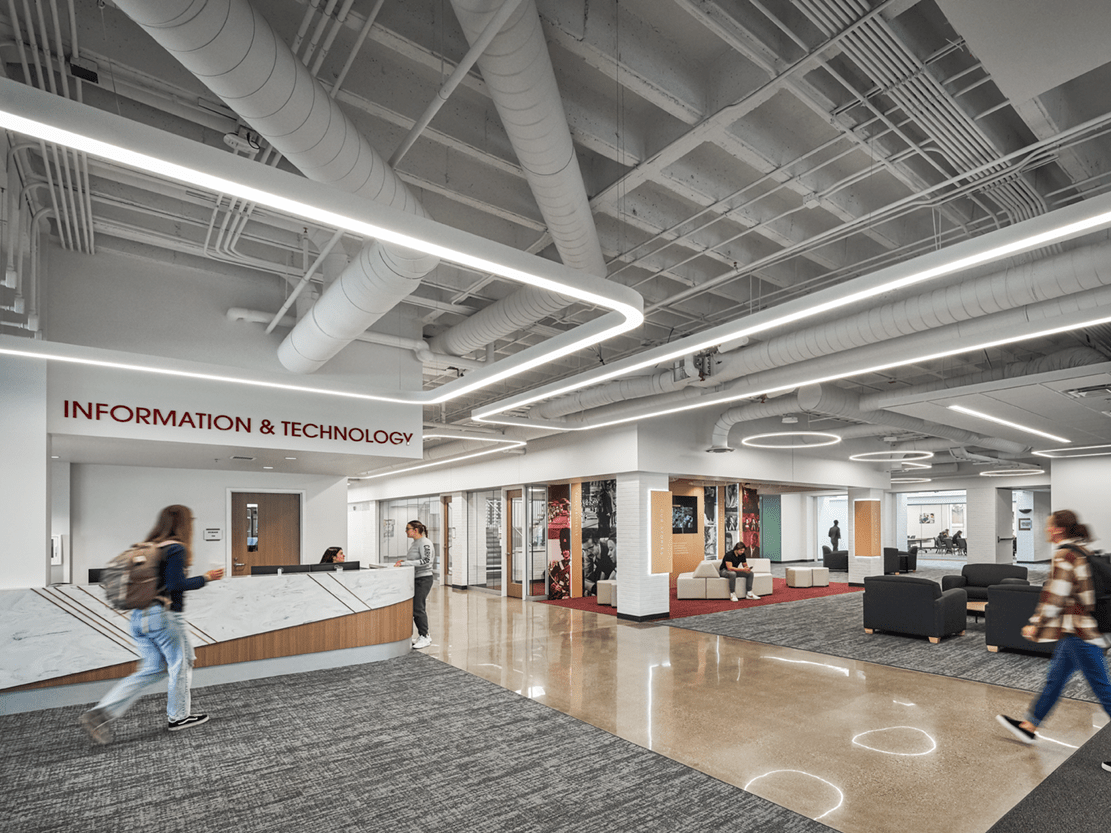 Higher Education Construction - Alma College Learning Commons
