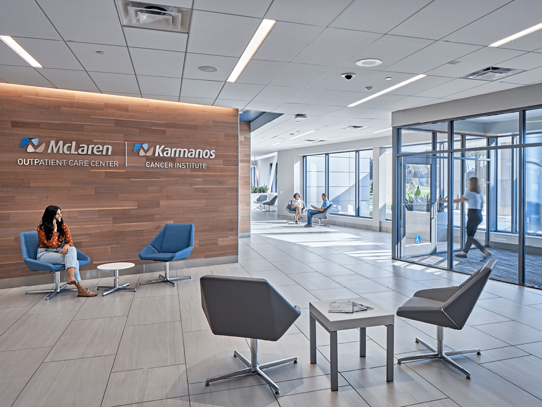 Healthcare Construction - McLaren Medical Services Building and Karmanos Institute