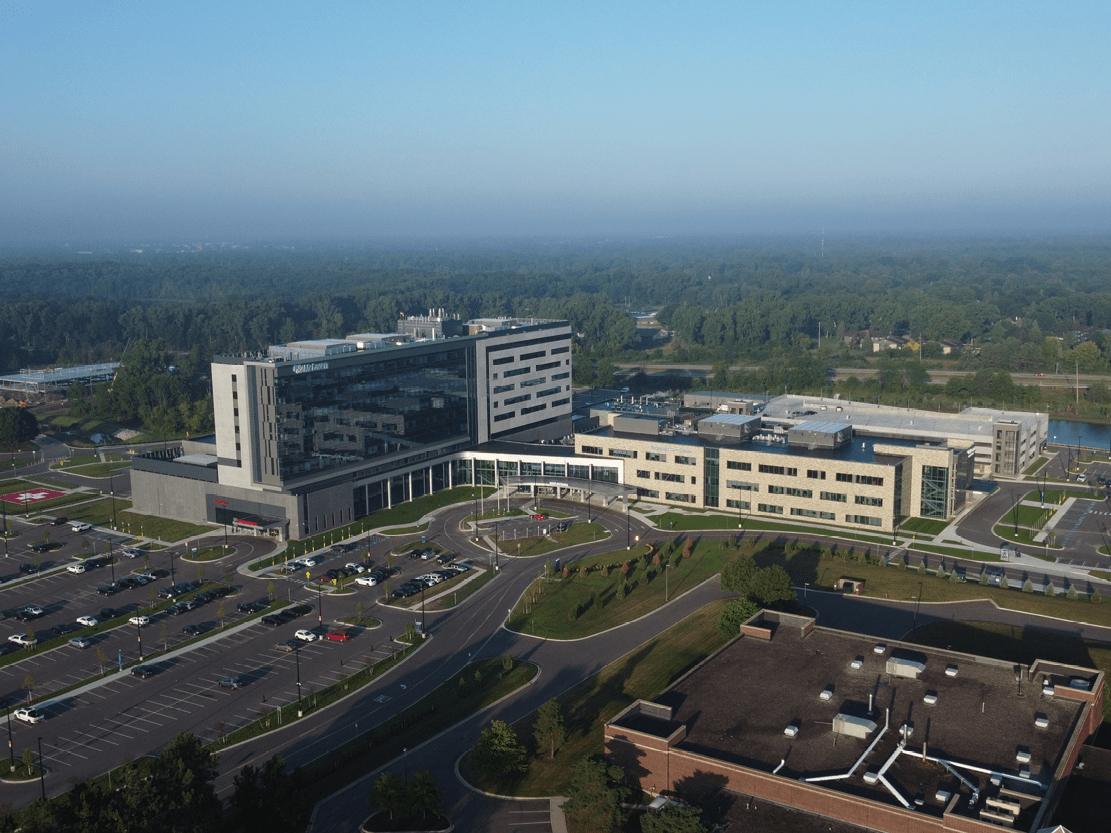 Healthcare Construction - McLaren Medical Services Building and Karmanos Institute