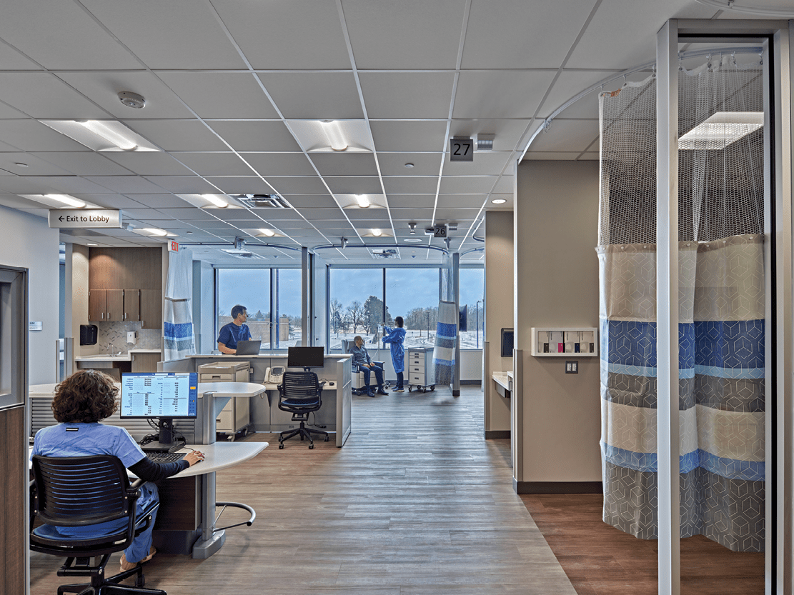 Healthcare Construction - McLaren Medical Services Building and Karmanos Institute