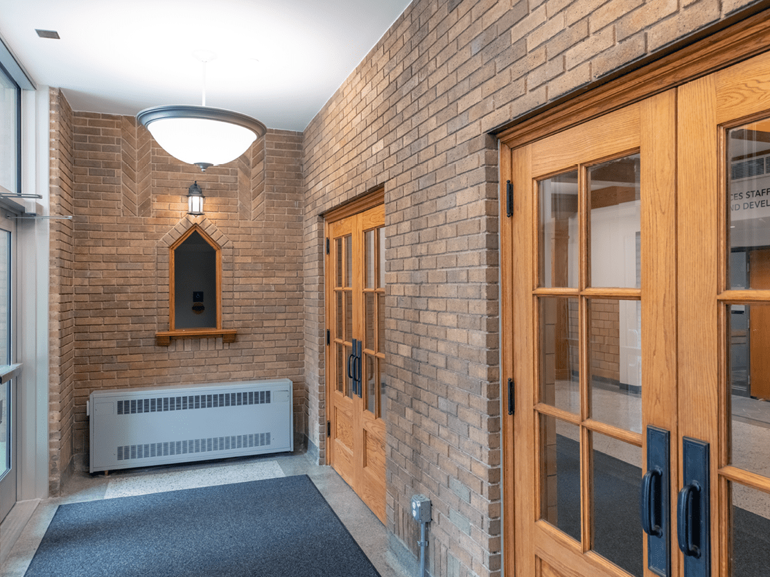 Higher Education Construction - Ferris State University Alumni Building Renovation - Entry