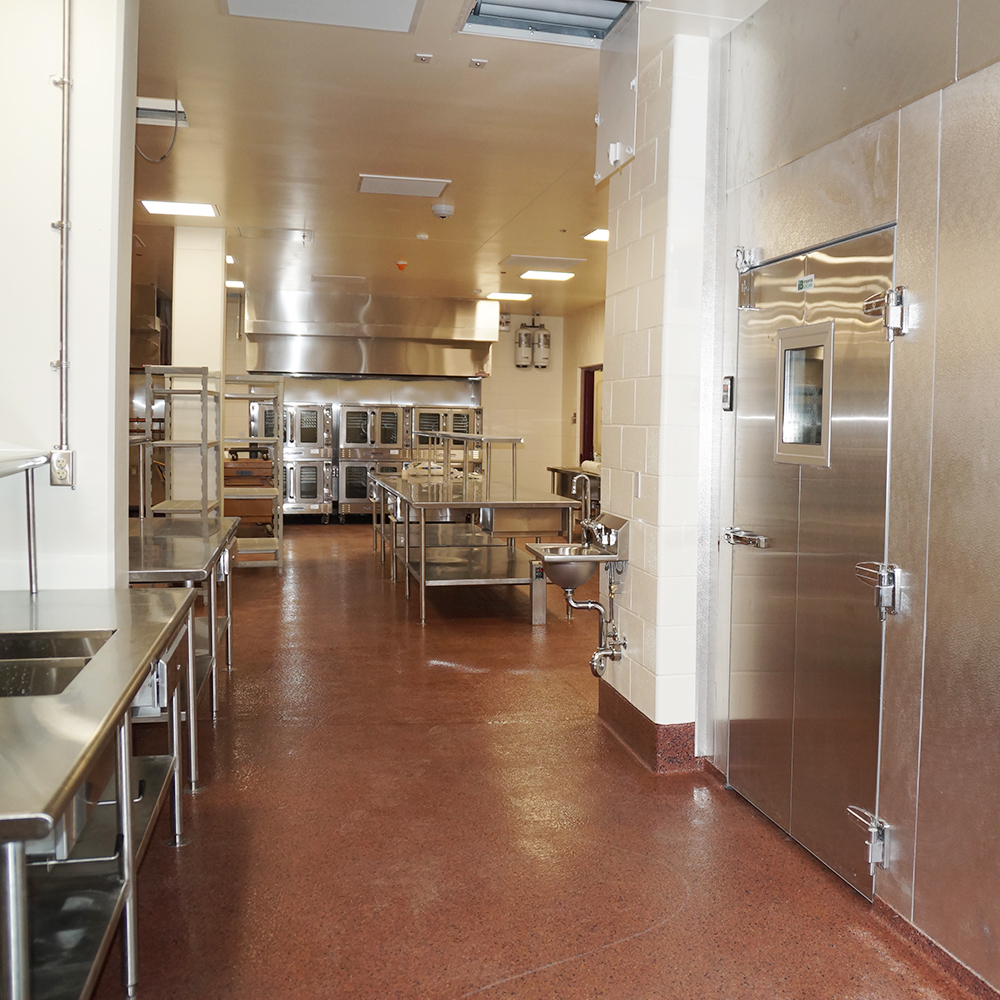 Justice & Public Safety Construction - Work Release and Kitchen Addition - Kitchen Interior