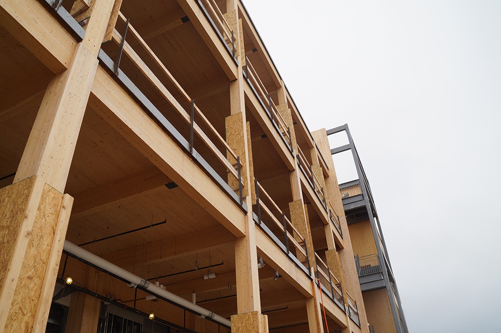 Higher Education Construction - Michigan State University STEM Teaching and Learning Facility - Adaptive Reuse and Mass Timber