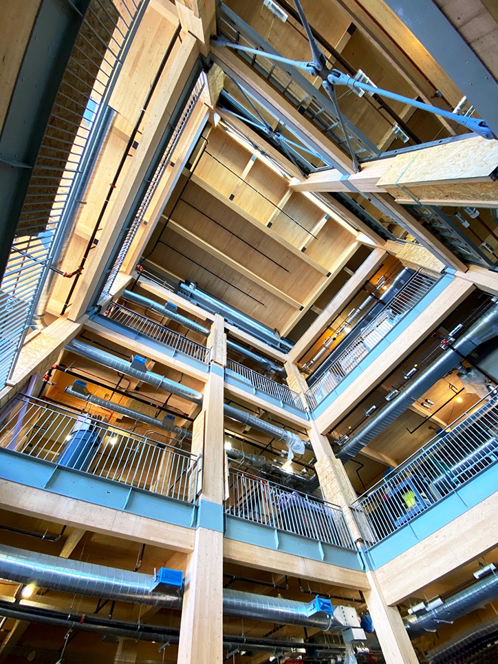 Higher Education Construction - Michigan State University STEM Teaching and Learning Facility - Adaptive Reuse and Mass Timber