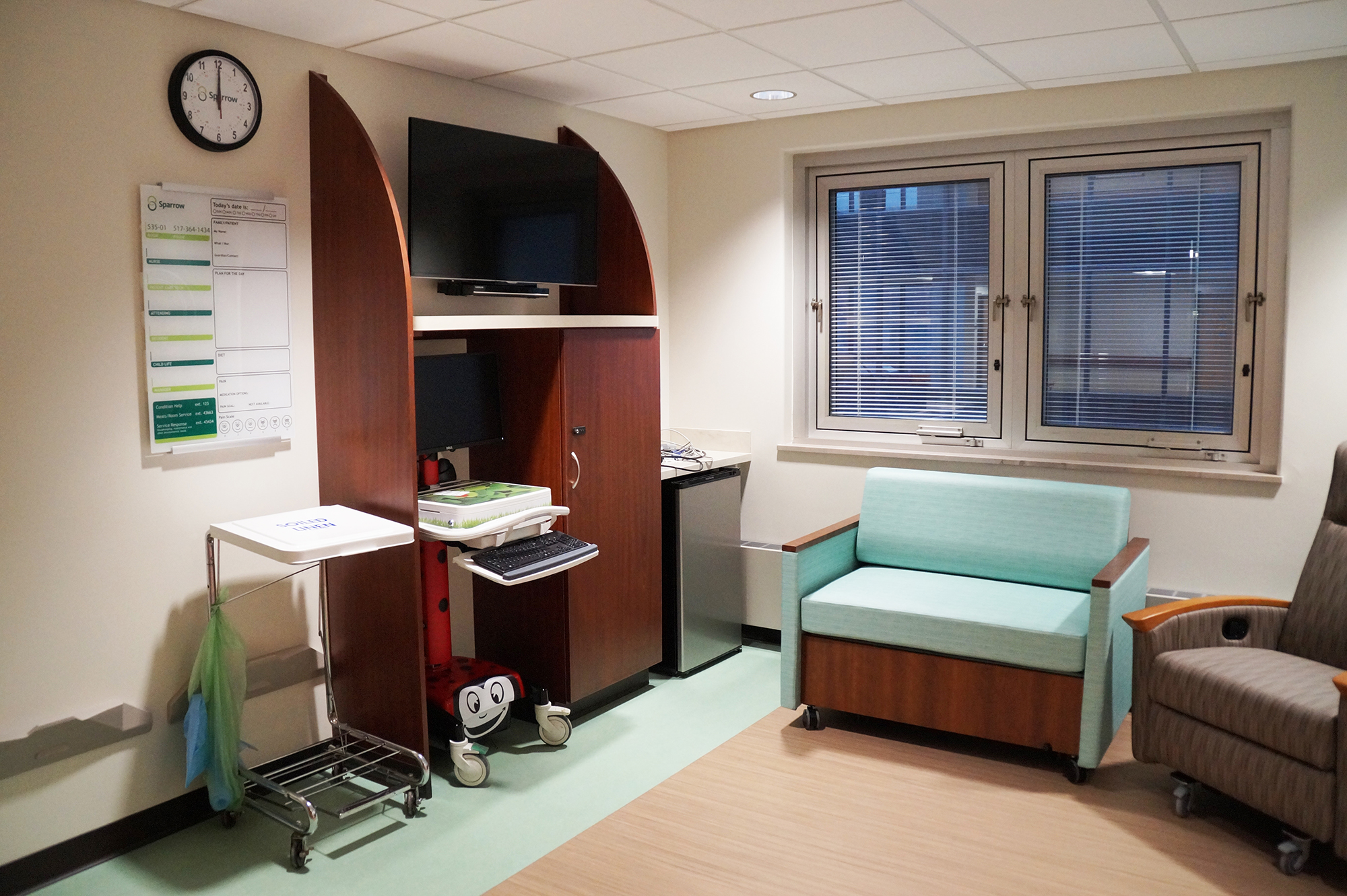 Healthcare Construction - Sparrow 5 Foster Pediatric Renovation