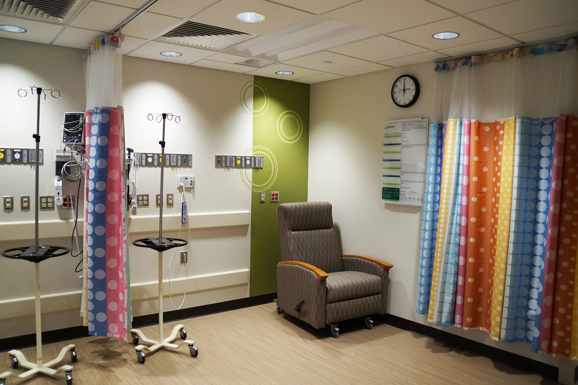 Healthcare Construction - Sparrow 5 Foster Pediatric Renovation