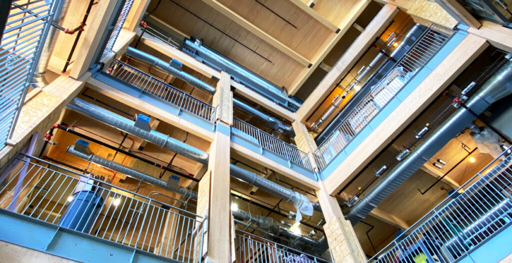 MSU STEM Mass Timber Feature (Michigan Constructor)