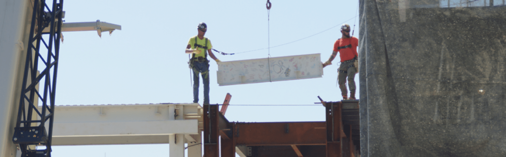 Trinity Livingston Hospital Celebrates Topping Out
