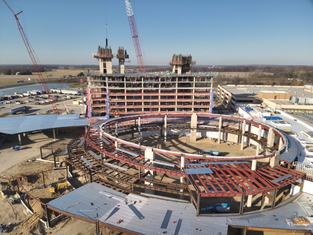 Gun Lake Casino Hotel Concrete