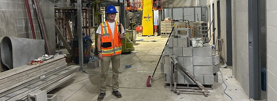 Granger Intern Presley Fortino: Collaboration, Career Goals and Construction