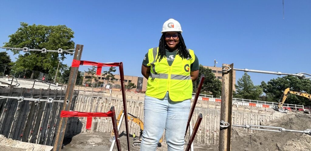 Ah’Janae Walton’s Internship: Gaining Confidence in Construction